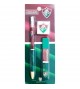 Kit Lapiseira 2.0mm e cx 06 Grafites + 01 Borracha Fluminense Oficial +chaveiro+Necessaire+caneta